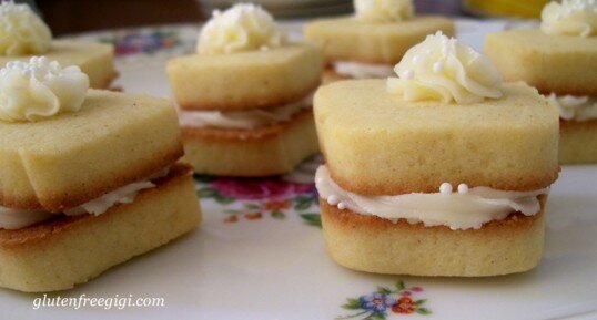 Post image for Elegant Lemon Tea Cookies- From Gluten Free Gigi.