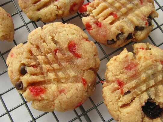 Post image for Cherry Chocolate Chip Cookies (Grain/Starch/Gluten/Dairy/Soy/Egg Free)