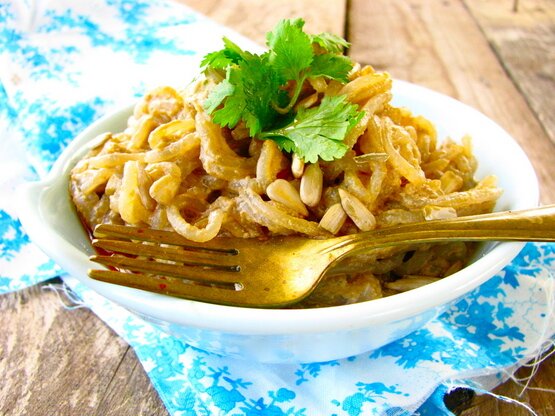 Post image for Low Carb Thai “Peanut” Noodles (Peanut/ Sugar/Gluten/Dairy/Corn/Egg Free)